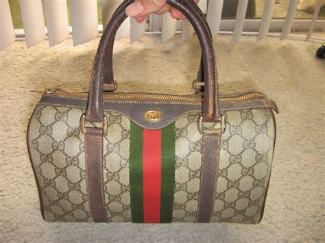 gucci in the 1980s|pictures of vintage gucci handbags.